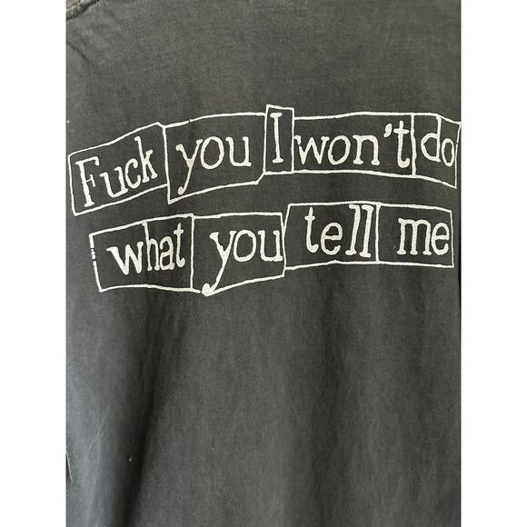 Rage Against The Machine "Killing in the Name" Vintage Reprint Single Stitch - Picture 4 of 6